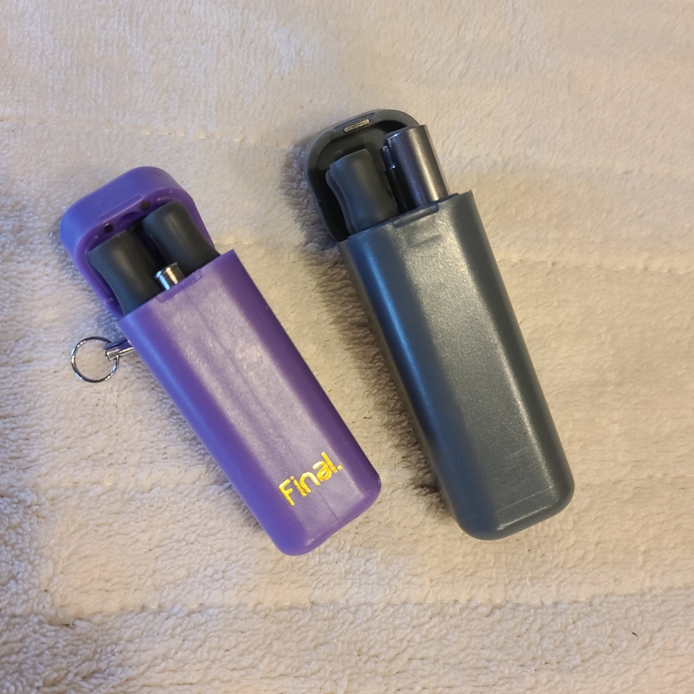 Lot of 2 Final Straws. First edition and 2.0